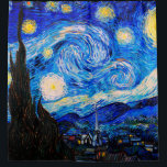 Cortina De Ducha La noche estrellada de Vincent Van Gogh<br><div class="desc">Vincent Van Gogh La Noche Estelar. Esta es una antigua obra maestra del pintor holandés Vincent Van Gogh. Esta bonita pintura del paisaje artístico tiene un color bonito,  vibrante y saturado. Vincent Van Gogh fue un pintor impresionista de post holandés. Esta imagen es de dominio público</div>