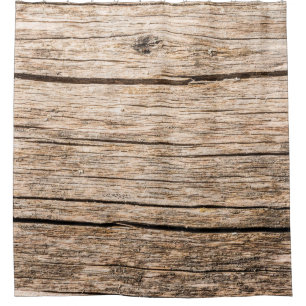 Cortina De Ducha La textura de un viejo tronco de madera sin cortez
