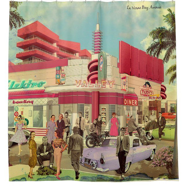 Cortina De Ducha  La Verne Bay Avenue (Anverso)