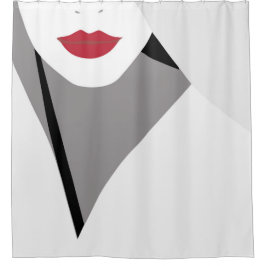 Cortina De Ducha labios