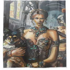 Cortina De Ducha Lady y Doggie