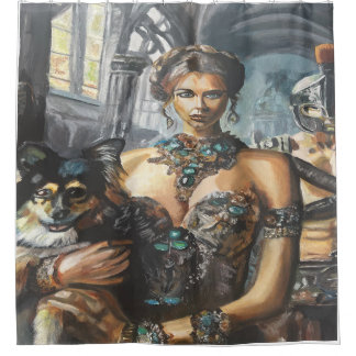 Cortina De Ducha Lady y Doggie