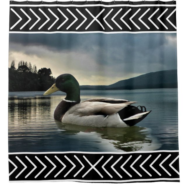 Cortina De Ducha Lago Mallard Duck (Anverso)