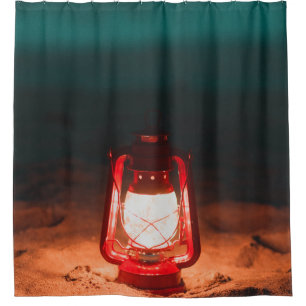 Cortina De Ducha Lámpara de aceite