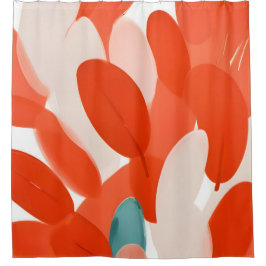 Cortina De Ducha Las plumas de diferentes aves se juntan