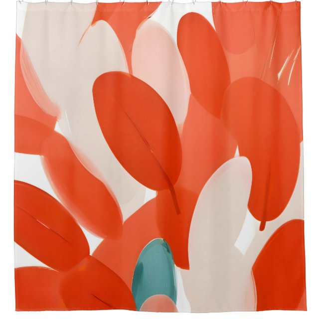 Cortina De Ducha Las plumas de diferentes aves se juntan (Anverso)