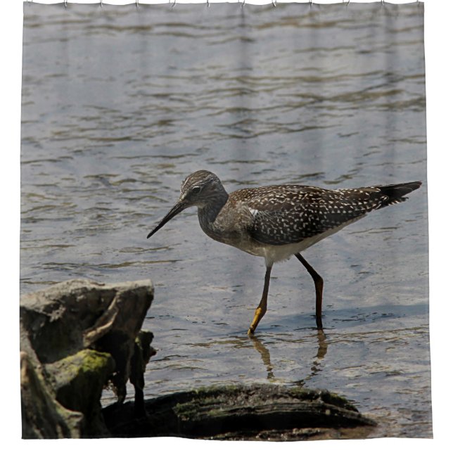 Cortina De Ducha Lavandera (Anverso)