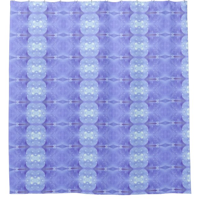 Cortina De Ducha Lavender Crocus 3 Ikat (Anverso)