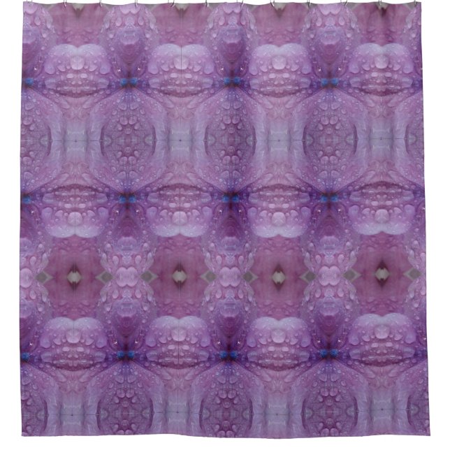 Cortina De Ducha Lavenders Ikat 3 (Anverso)