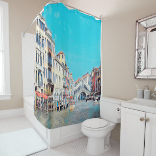 Cortina De Ducha ldp VENICE - Gran Canal - Playa Rialto -