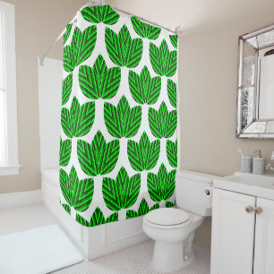 Cortina De Ducha Leaf Trios