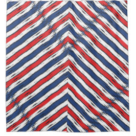 Cortina De Ducha Leggencias de vacaciones de verano patrióticas de