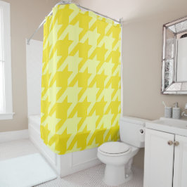Cortina De Ducha Lemon Houndstoth