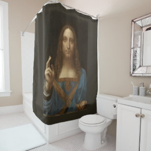 Cortina De Ducha Leonardo Da Vinci - Salvator Mundi