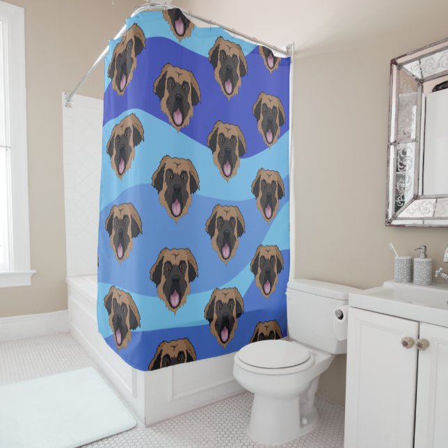 Cortina De Ducha Leonberger (In situ)