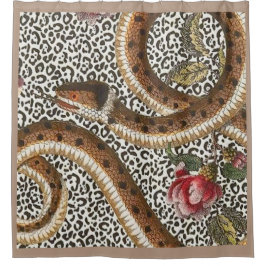 CORTINA DE DUCHA LEOPARD SNAKE