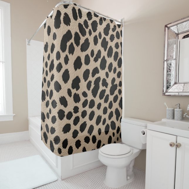 Cortina De Ducha Leopard Whisper (In situ)