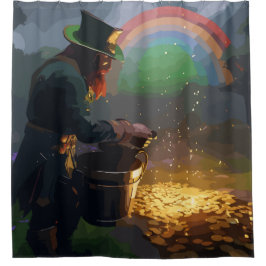 Cortina De Ducha Leprechaun Hideaway