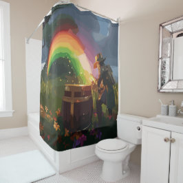 Cortina De Ducha Leprechaun Hideaway