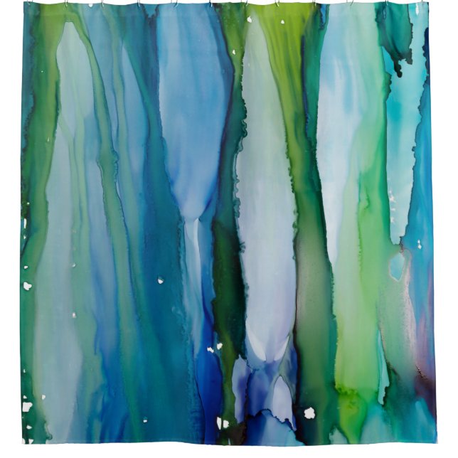 Cortina de ducha libre flotante flotante (Anverso)