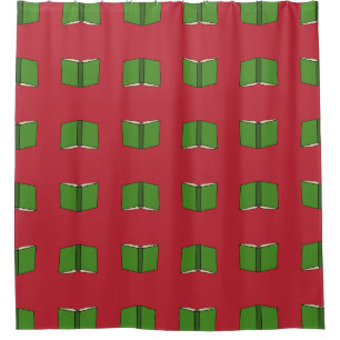 Cortina De Ducha Libro Verde personalizado