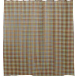 Cortina De Ducha Light Green Blue Tartan Plaid Shower Curtain