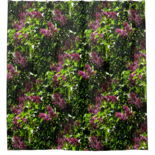 Cortina De Ducha Lilas el fluir .....