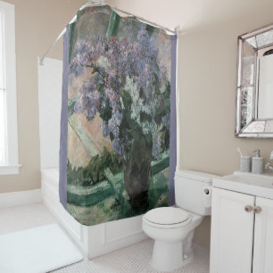 Cortina De Ducha Lilas en una ventana de Mary Cassatt, Arte Antiguo