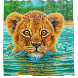 Cortina De Ducha Lion Cub