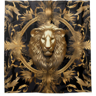 Cortina De Ducha Lion Face