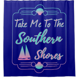 Cortina De Ducha Llévame A La Costa Sur