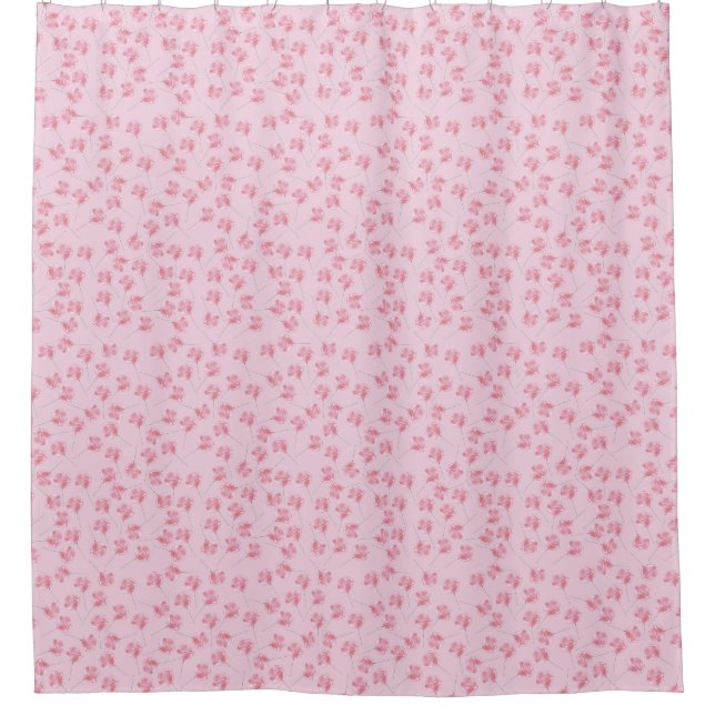 Cortina de ducha Lollipop rosa (Anverso)