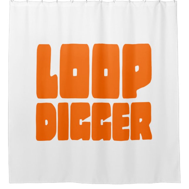 CORTINA DE DUCHA LOOP DIGGER (Anverso)