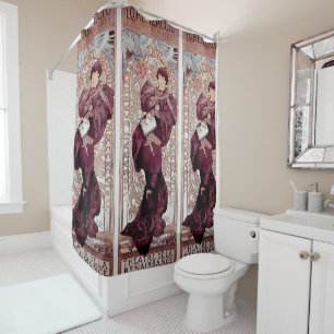 Cortina De Ducha Lorenzaccio, Alfonso Mucha, Sarah Bernhardt,