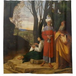 Cortina De Ducha Los tres filósofos (sabios) (de Giorgione)