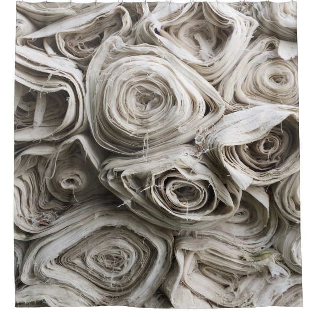 Cortina De Ducha Lote textil blanco (Anverso)