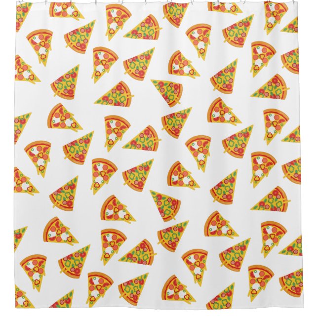 Cortina De Ducha Love Pizza (Anverso)