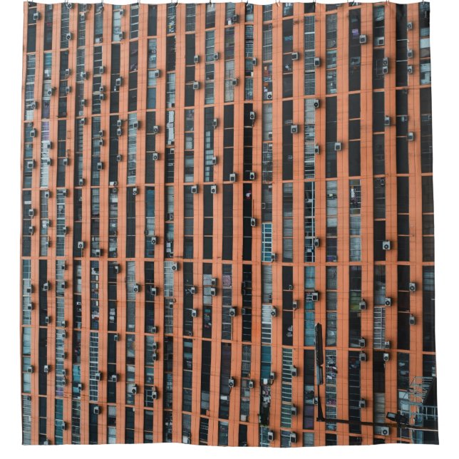 Cortina De Ducha Low-angle photography of building (Anverso)
