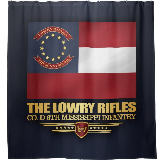 Cortina De Ducha Lowry Rifles (Anverso)