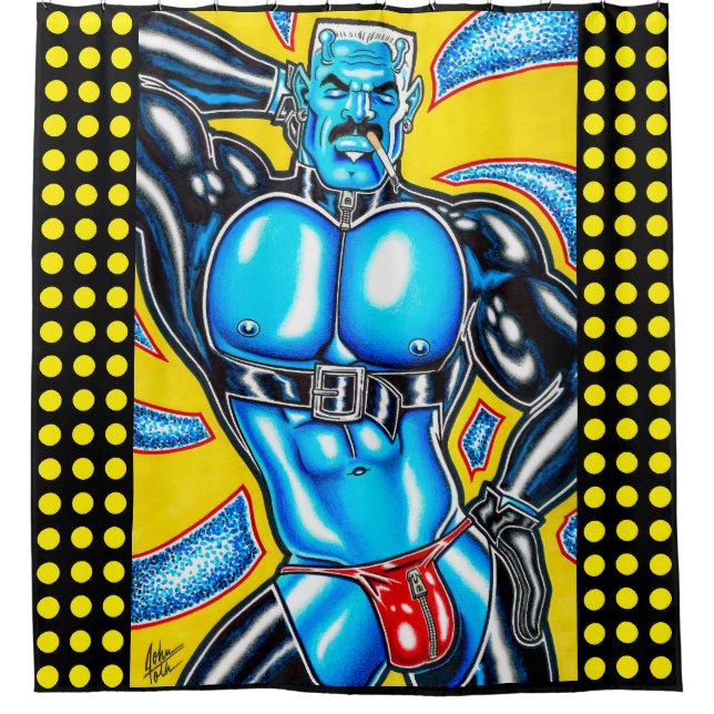 Cortina De Ducha Luces Rocco/Marqués (Anverso)