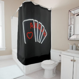 Cortina De Ducha Lucky Royal Flush