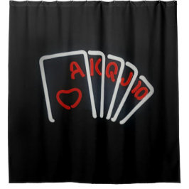 Cortina De Ducha Lucky Royal Flush