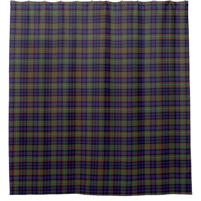Cortina de ducha MacLellan Tartan (Anverso)