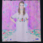 Cortina De Ducha Mäda Primavesi de Gustav Klimt<br><div class="desc">Mäda Primavesi,  de Gustav Klimt,  pinta una cortina de ducha.</div>