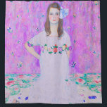 Cortina De Ducha Mäda Primavesi de Gustav Klimt<br><div class="desc">Mäda Primavesi,  de Gustav Klimt,  pinta una cortina de ducha.</div>