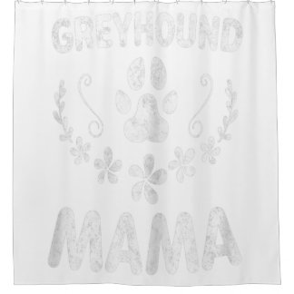 Cortina De Ducha Madre de Greyhound Mama Shirt
