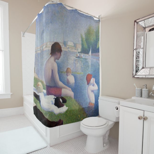 Cortina De Ducha Madres en Asnieres, Seurat (In situ)