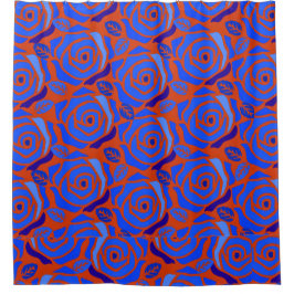 CORTINA DE DUCHA ¡MAGENTA FLORAL!