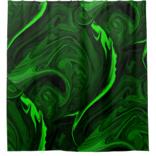 Cortina De Ducha malaquita verde textura