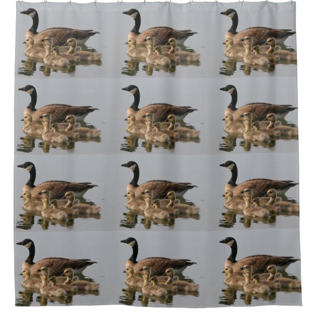 Cortina De Ducha Mamá ganso y sus ansarones (Anverso)